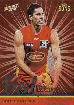 2016 Select Footy Stars - Excel #EP100 Michael Rischitelli Front
